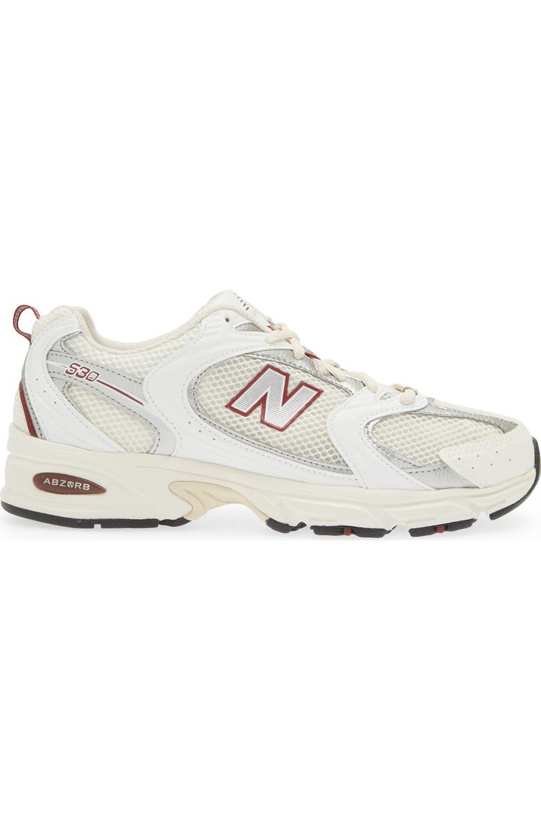 New Balance Gender Inclusive 530 Sneaker, Alternate, color, Sea Salt/ White2