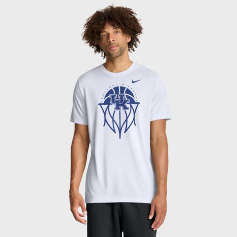 Men's Nike White Kentucky Wildcats Basketball Icon Legend Dri-FIT T-Shirt