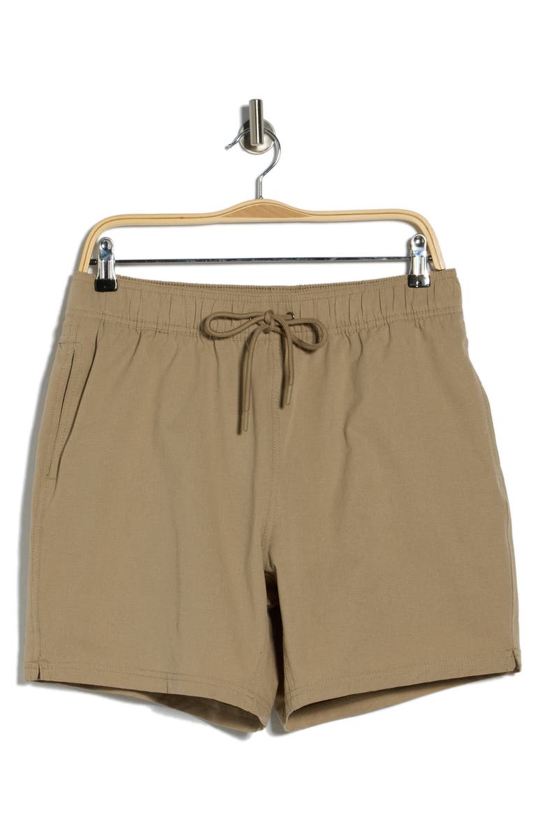 Mr.Swim Swim Trunks, Alternate, color, Khaki W/ Compression