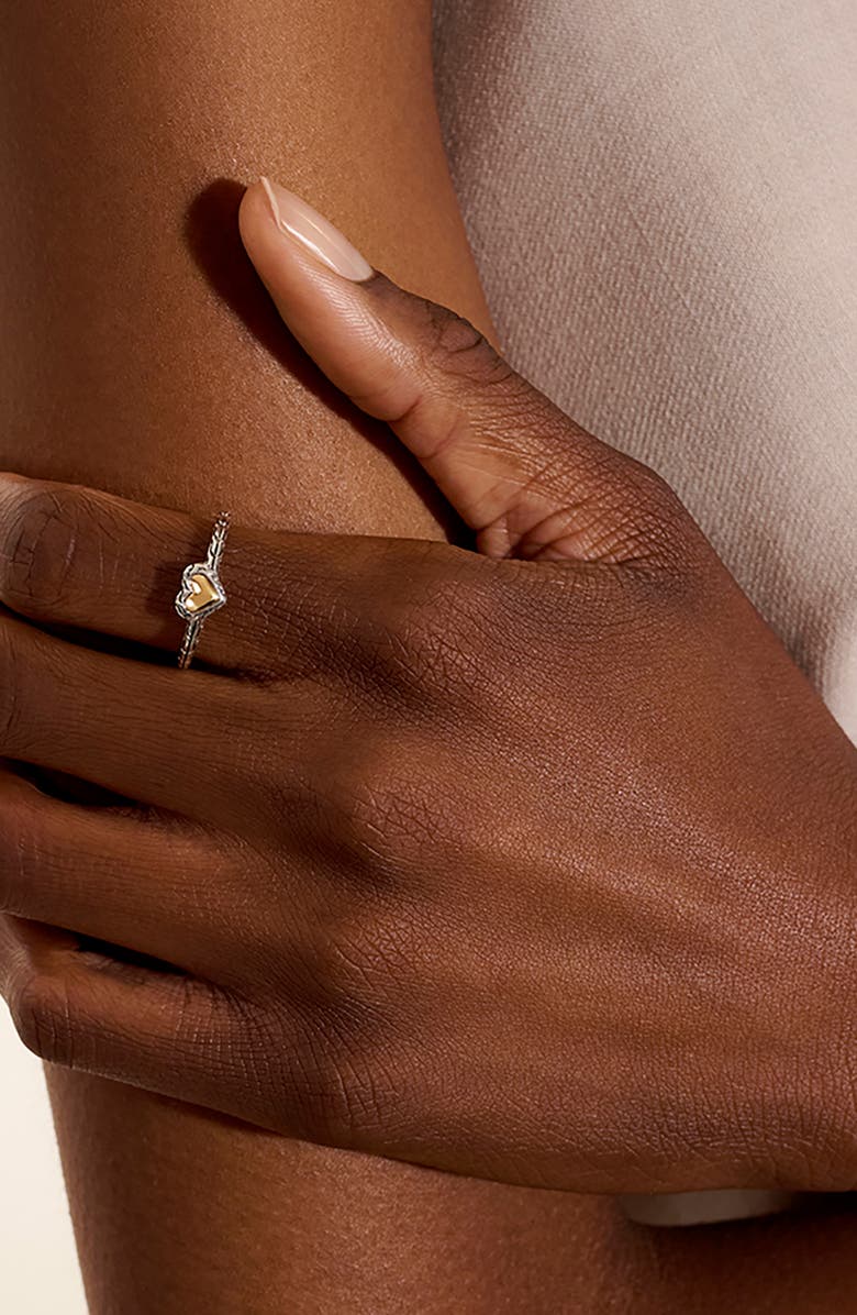 John Hardy Essentials Heart Ring, Alternate, color, 