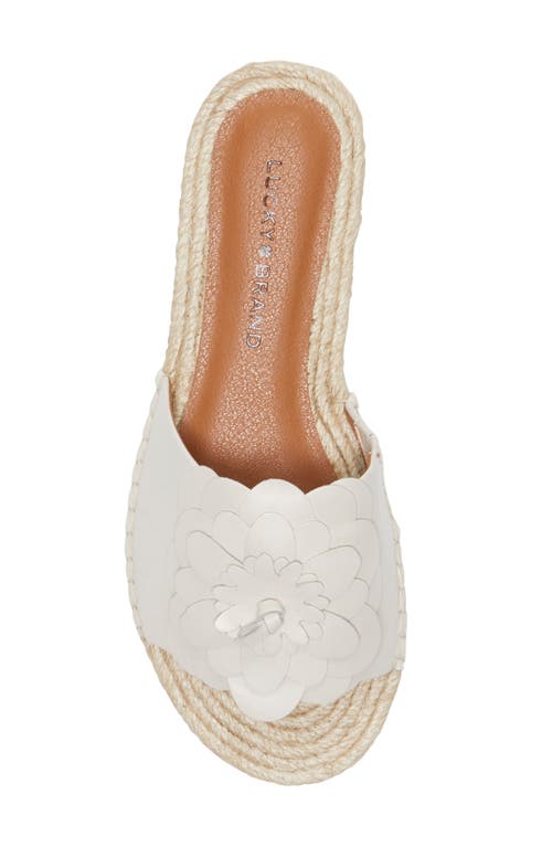 Lucky Brand Biricha Slide Sandal In Tusk