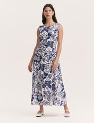Finery London Aimee Floral Midi Dress