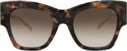 PHILIPP PLEIN 53mm Square Sunglasses