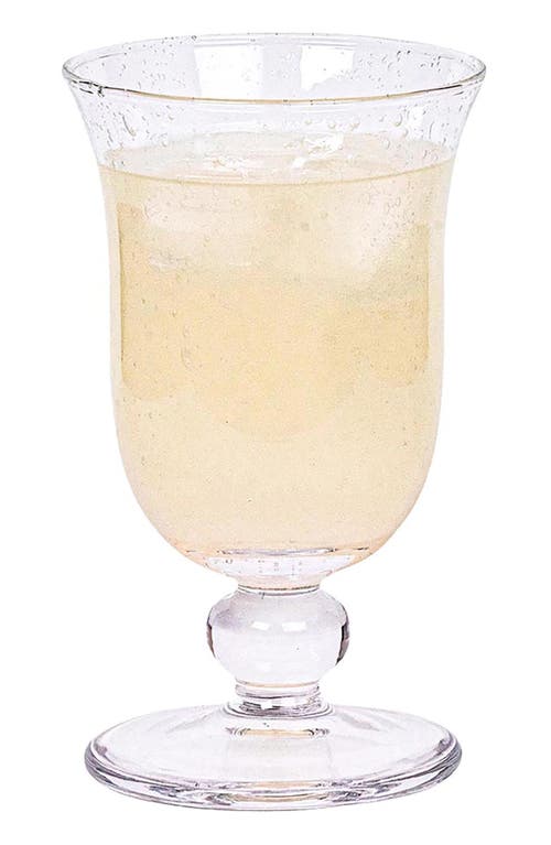 Juliska Provence Glass Goblet In Clear