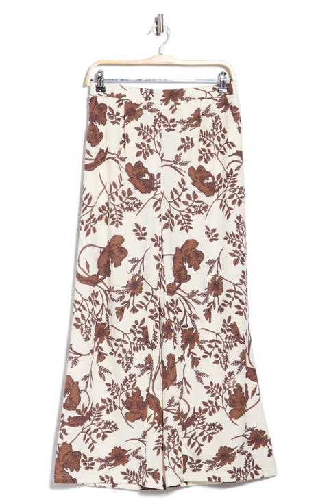 Floral Wide Leg Pants