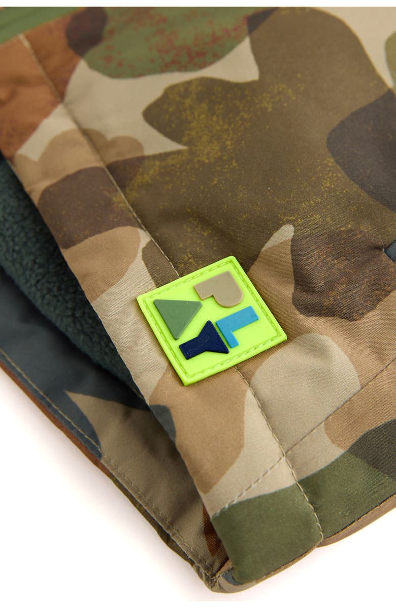 NEXT Camo Print Waterproof Hooded Jacket, Alternate, color, Green