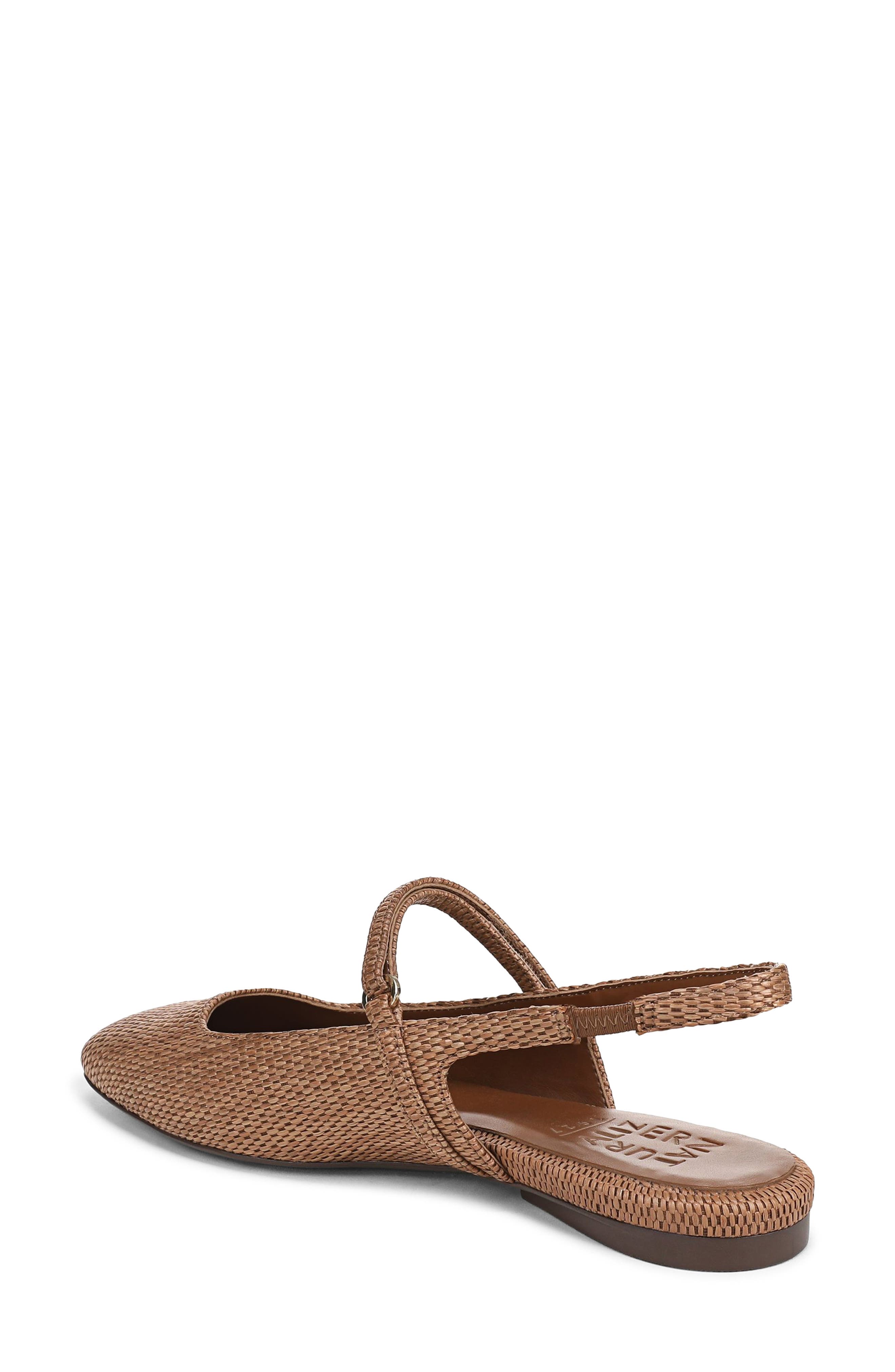 Naturalizer Connie Slingback Flat, Alternate, color, Walnut Wake