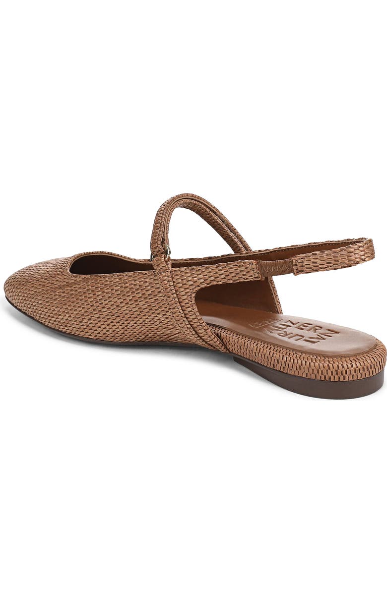 Naturalizer Connie Slingback Flat, Alternate, color, Walnut Wake