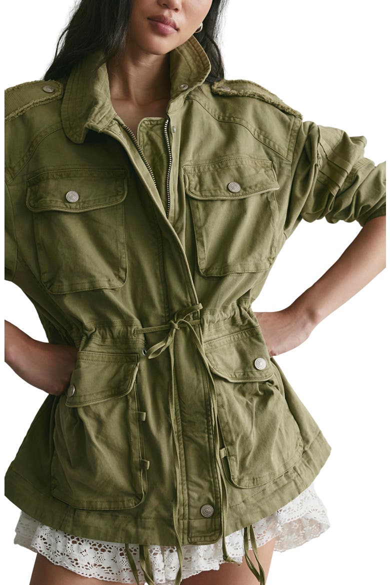 Marlo Surplus Jacket, Alternate, color, OLIVINE