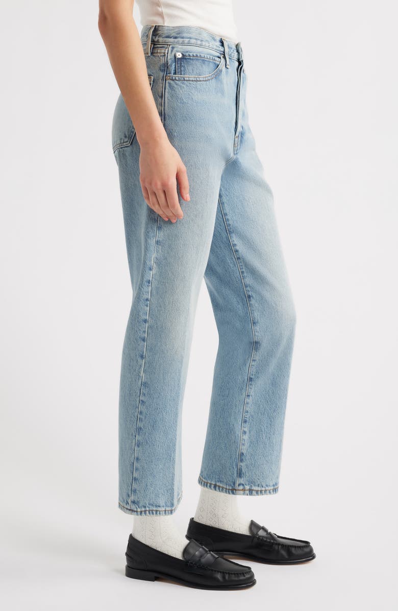 FRAME The Vertical High Waist Ankle Relaxed Straight Leg Jeans, Alternate, color, Scheme