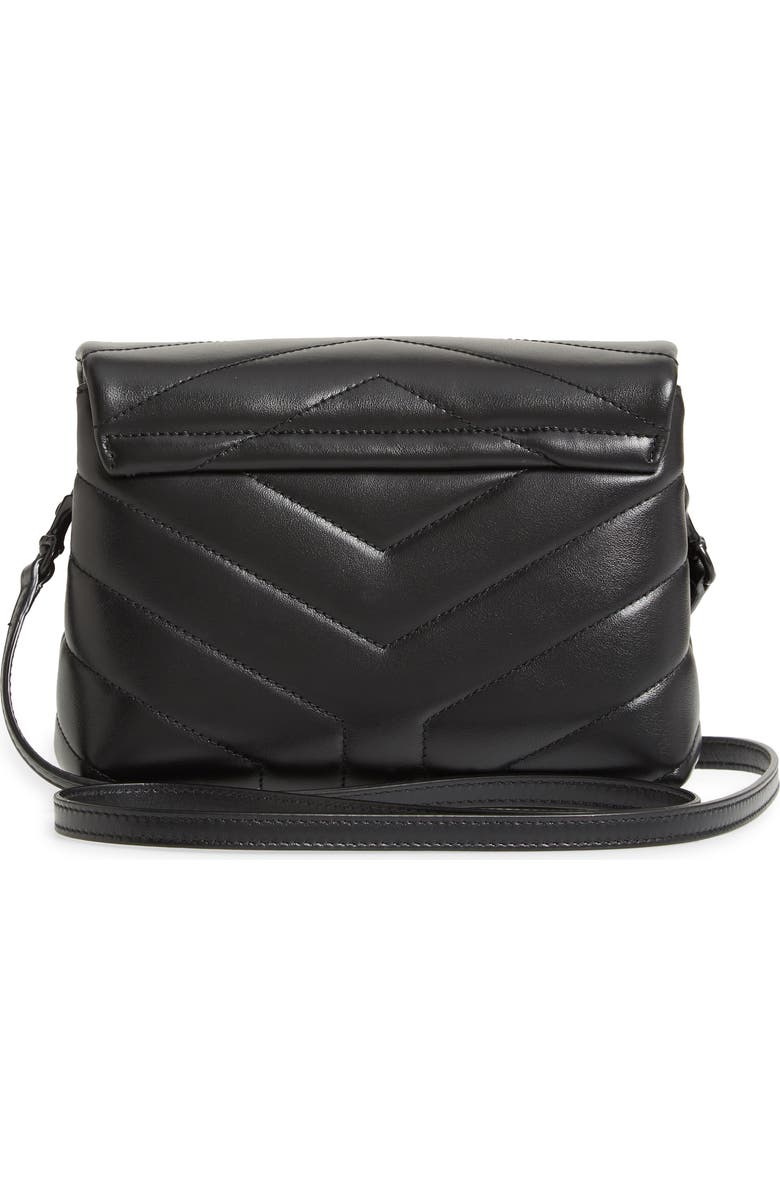 Saint Laurent Toy Loulou Leather Crossbody Bag, Alternate, color,