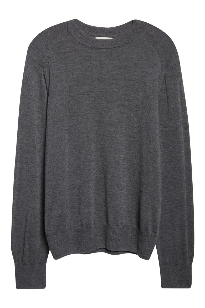 Ditto Fine Knit Cashmere Crewneck Sweater, Alternate, color, ANTHRACITE MELANGE