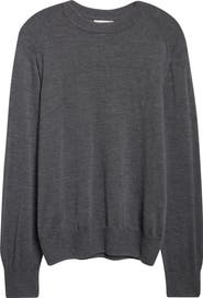 LOULOU DE SAISON Ditto Fine Knit Cashmere Crewneck Sweater