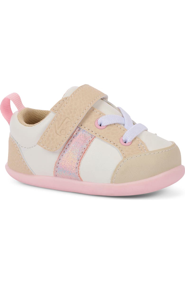 See Kai Run Kids' Mini Connor Sneaker, Main, color, White/ Oatmeal