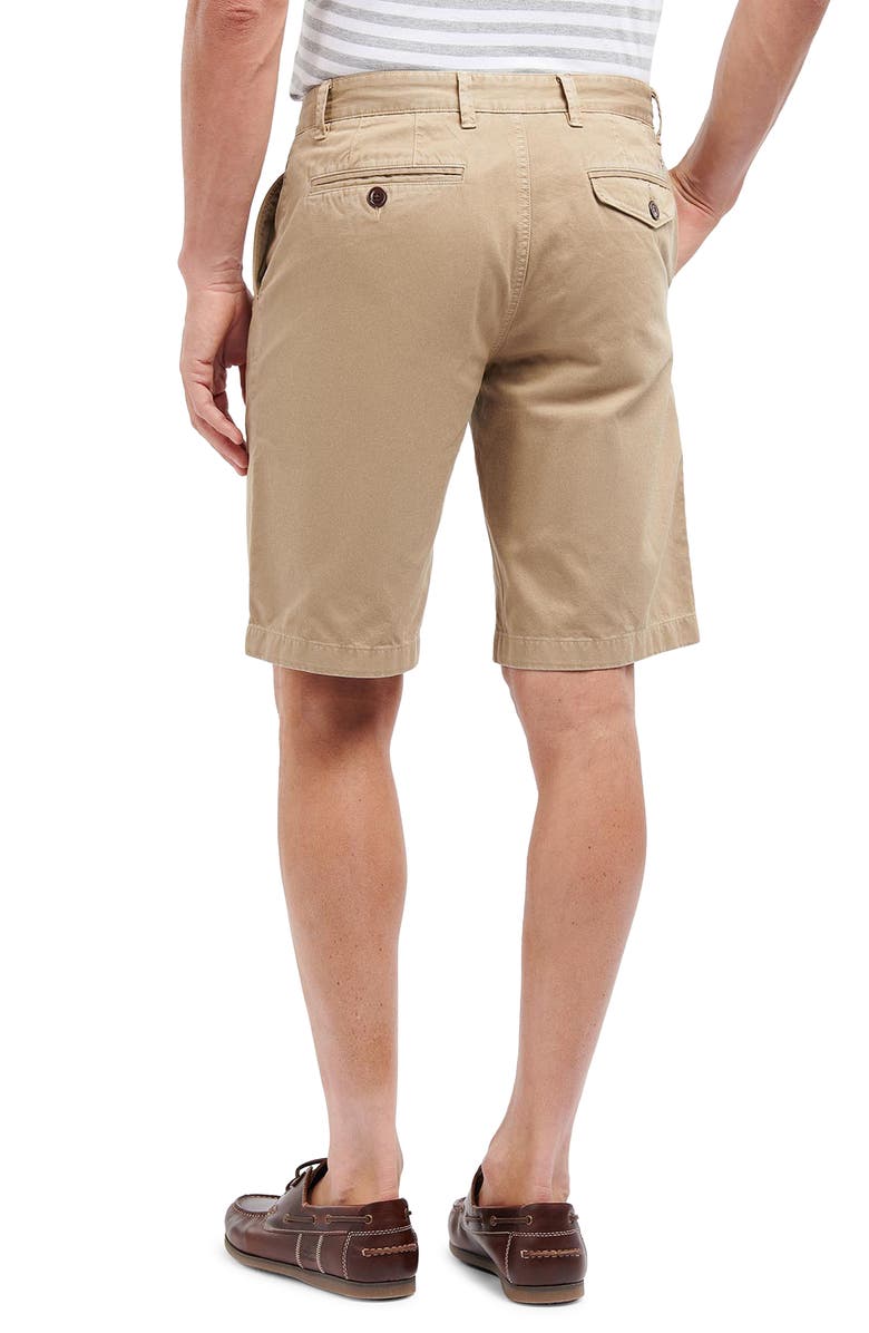 Barbour Neuston Regular Fit Chino Shorts, Alternate, color, Stone
