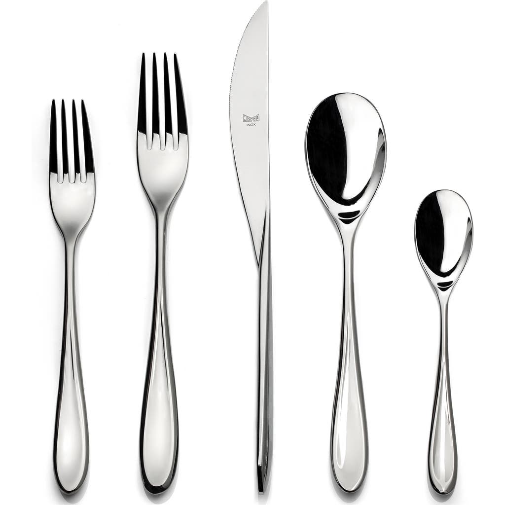 Mepra Forma Flatware Set In Silver