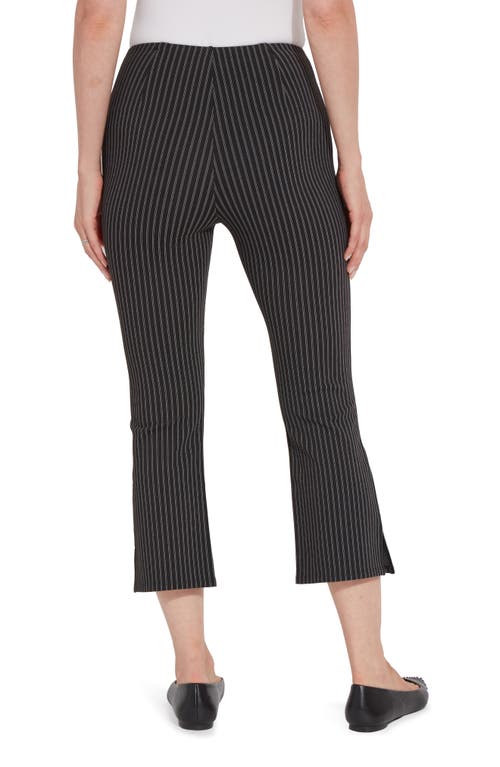 Lyssé Kick Flare Grid Print Crop Leggings