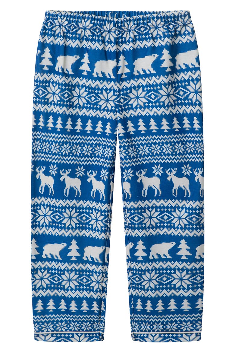 Kids' 2-Piece Pajama Set, Alternate, color, NAVY MOOSE