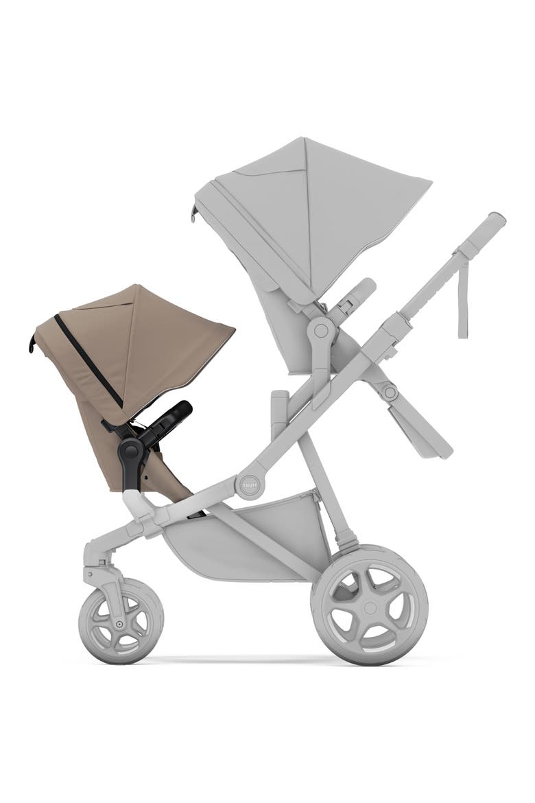 Sibling Seat Attachment for Sleek 2 Stroller, Alternate, color, TINTED TAUPE