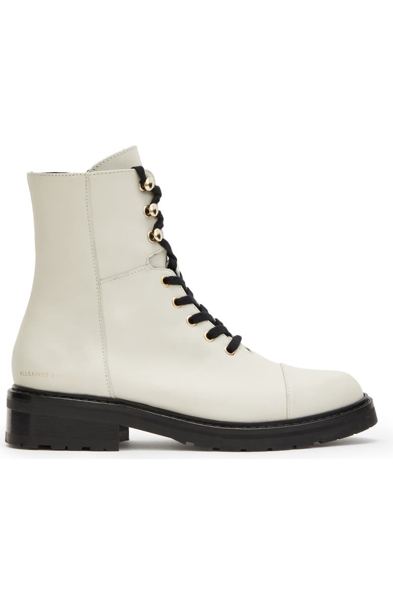 AllSaints Dusty Cap Toe Lug Sole Combat Boot, Alternate, color,