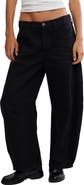 Free People Good Luck Mid Rise Barrel Leg Jeans