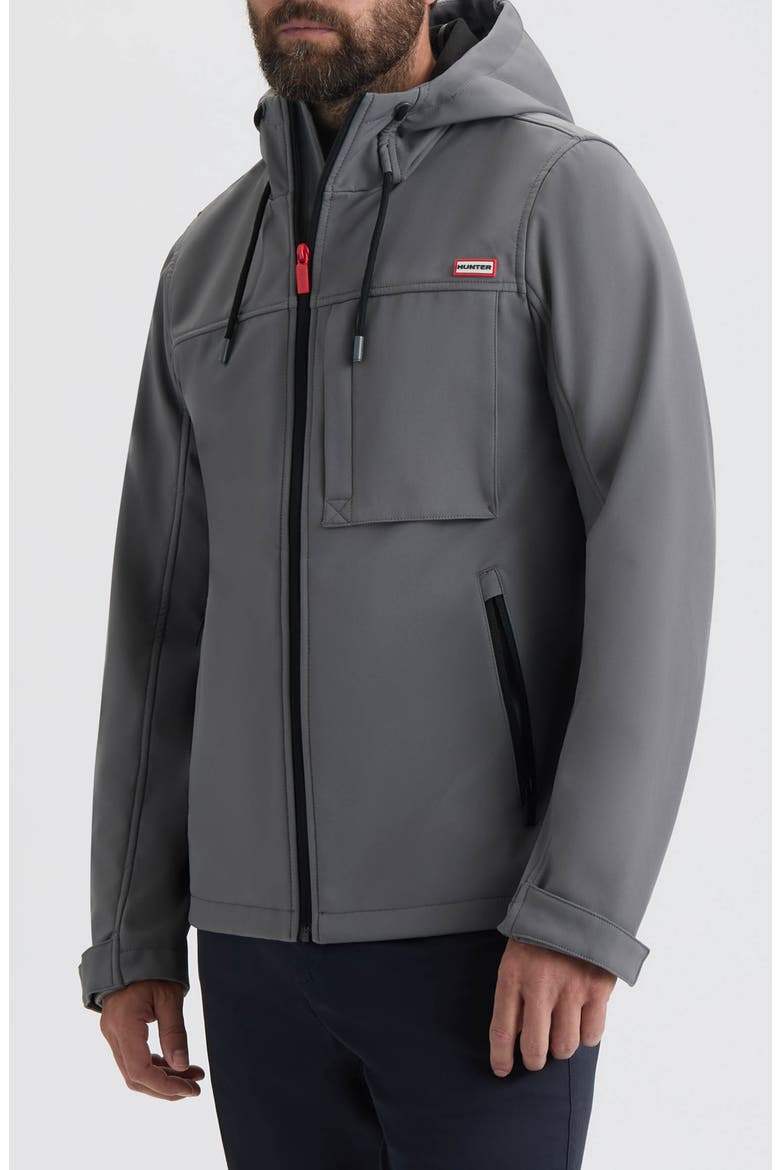Kolmen Water Repellent Softshell Utility Jacket, Alternate, color, CASTLE ROCK