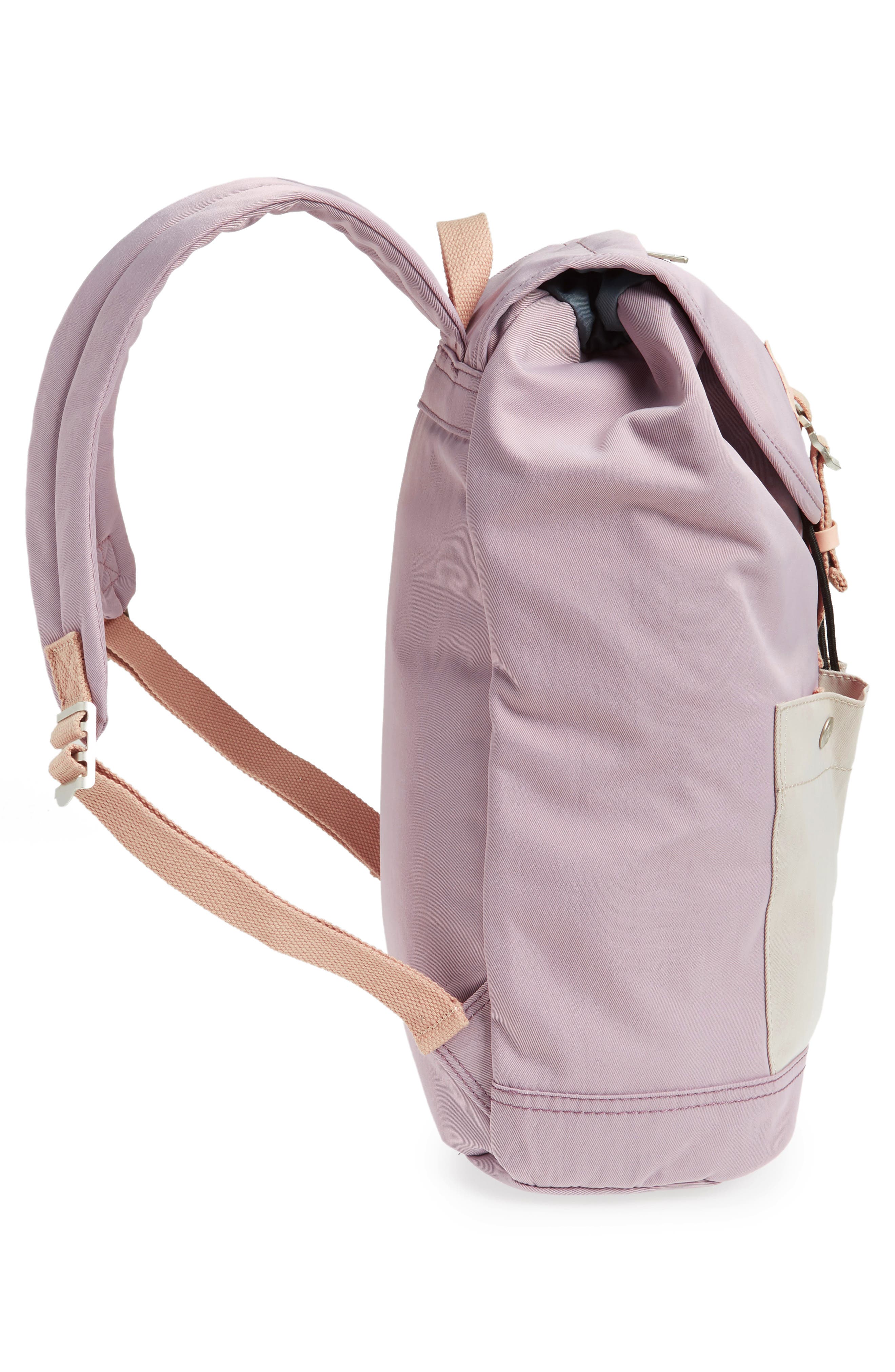 Montana Water Repellent Backpack, Alternate, color, LILAC/ IVORY