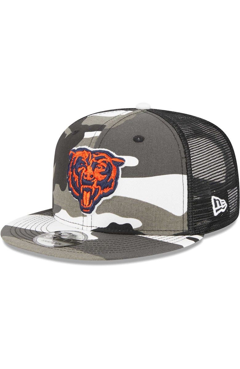 New Era Men's New Era Urban Camo Chicago Bears 9FIFTY Trucker Snapback Hat, Main, color, 