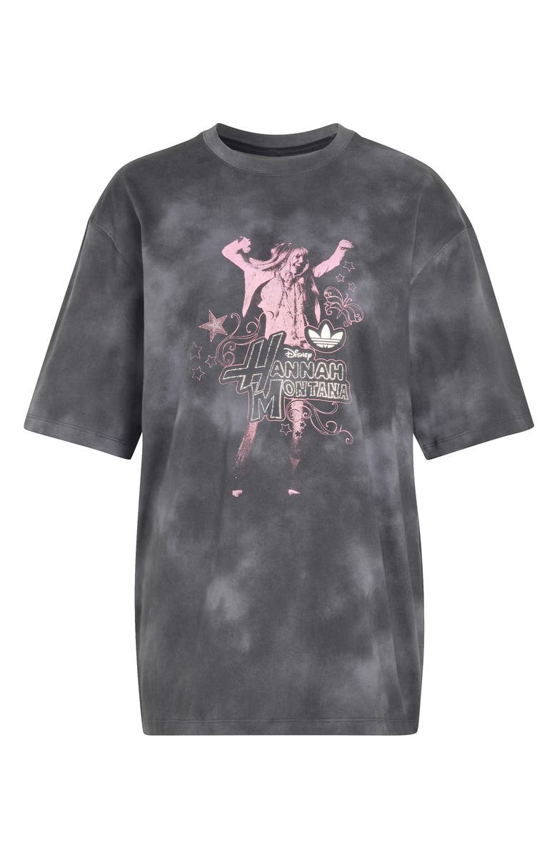 adidas Originals x Hannah Montana Cotton Graphic T-Shirt, Alternate, color, Black/ /