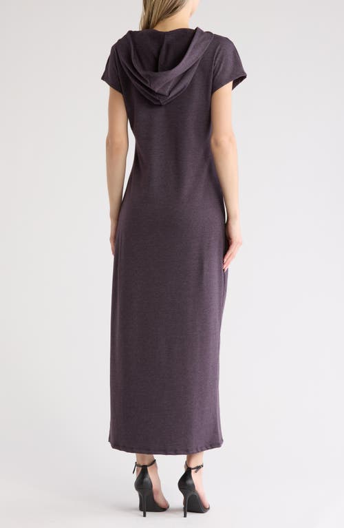 Go Couture Short Sleeve Hoodie Dress