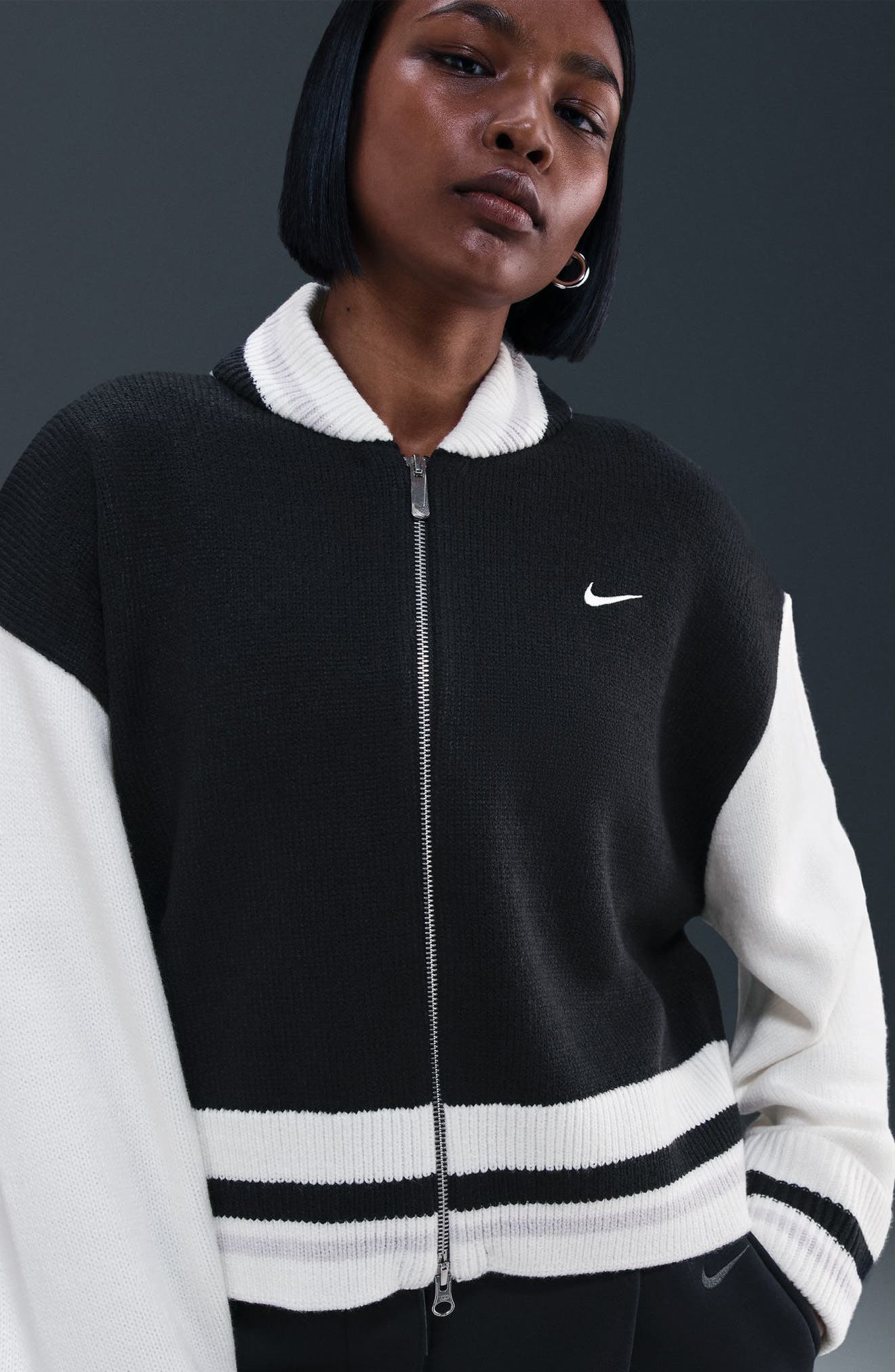 Sportswear Street Bomber Cardigan - image 2
