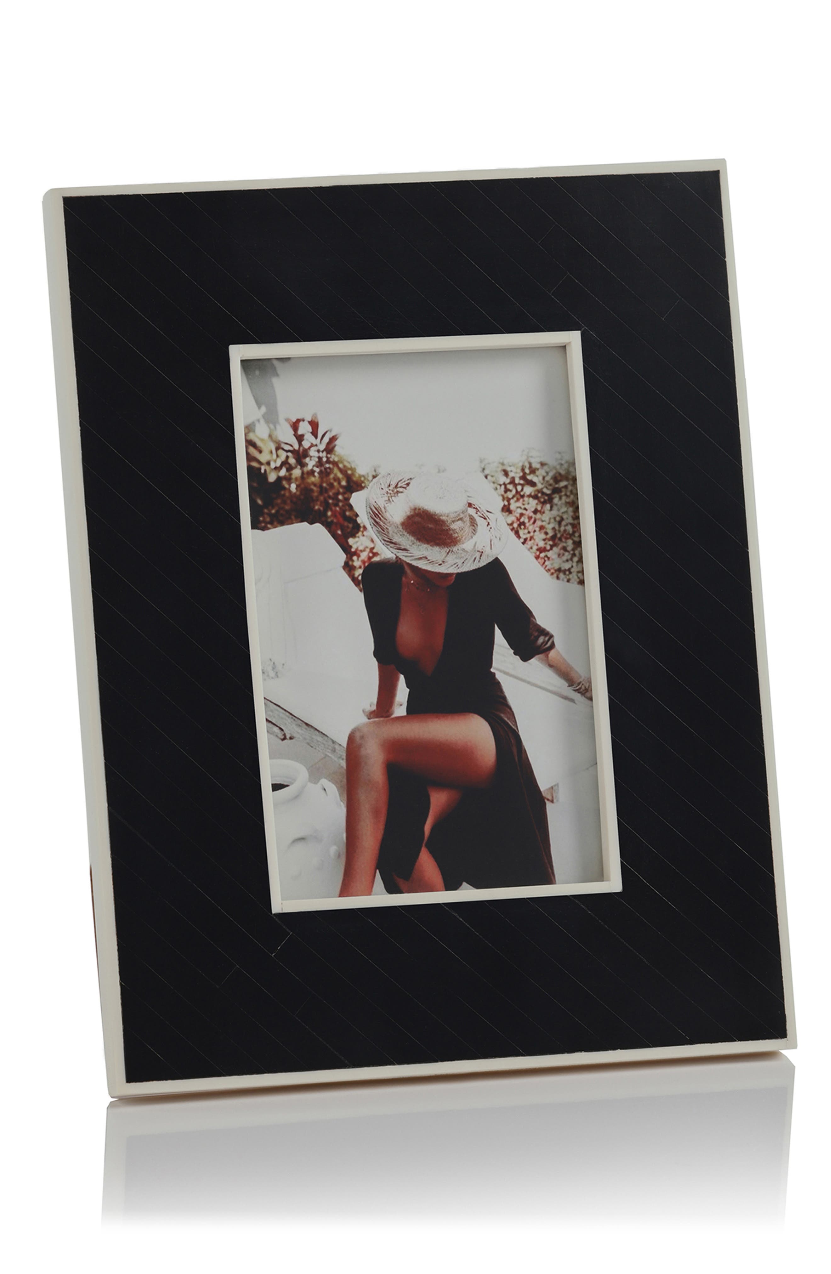 Zodax Inlay Design 6.75" x 8.75" Photo Frame