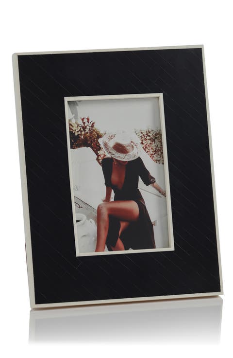 Inlay Design 6.75" x 8.75" Photo Frame