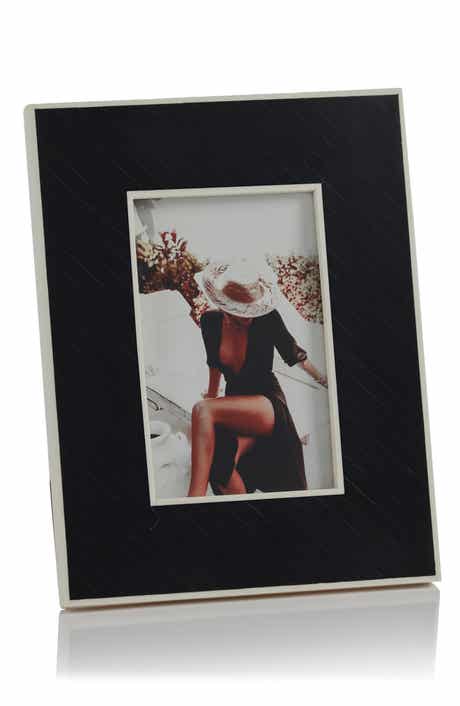 Zodax Inlay Design 6.75" x 8.75" Photo Frame