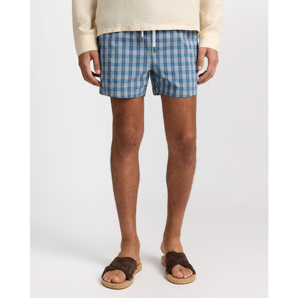 Onia Charles 4" Swim Trunk In Blue