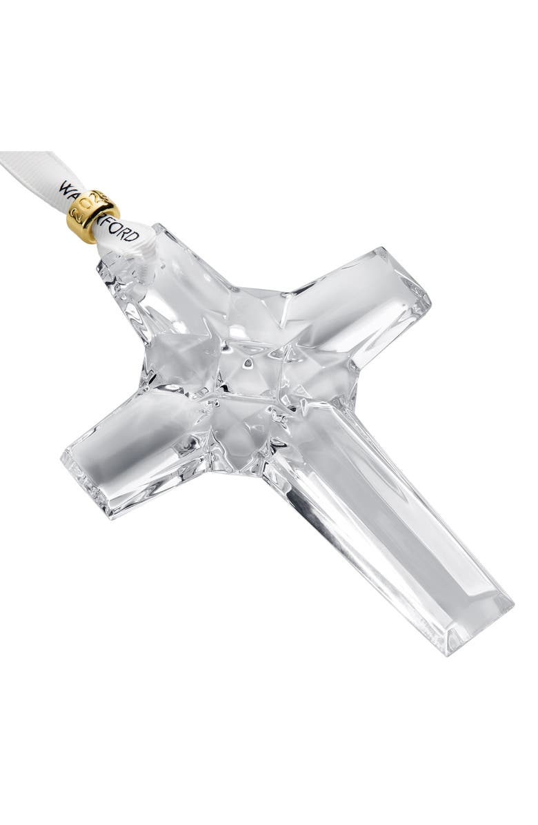 Waterford 2025 Annual Cross Crystal Ornament, Alternate, color,