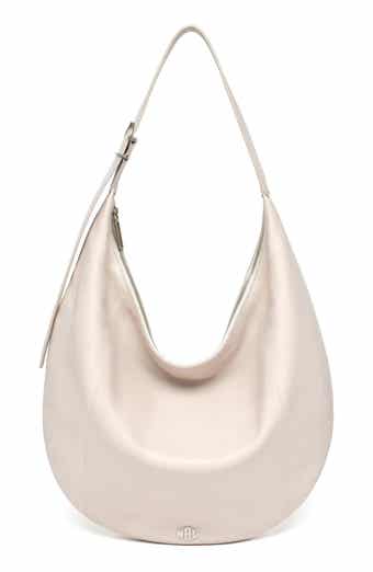 New Amsterdam Leatherworks Wyatt Leather Oversized Hobo Bag