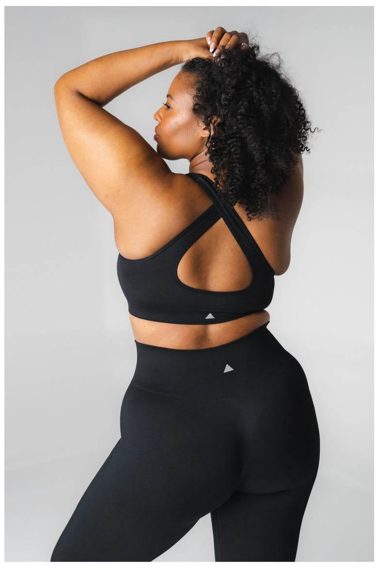 Evoke V Bra, Alternate, color, Midnight