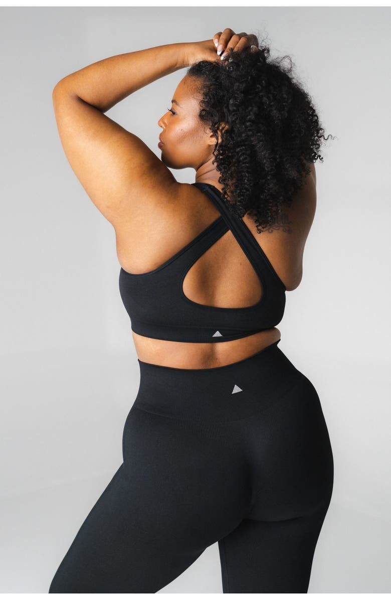 Vitality Evoke V Bra, Alternate, color, Midnight