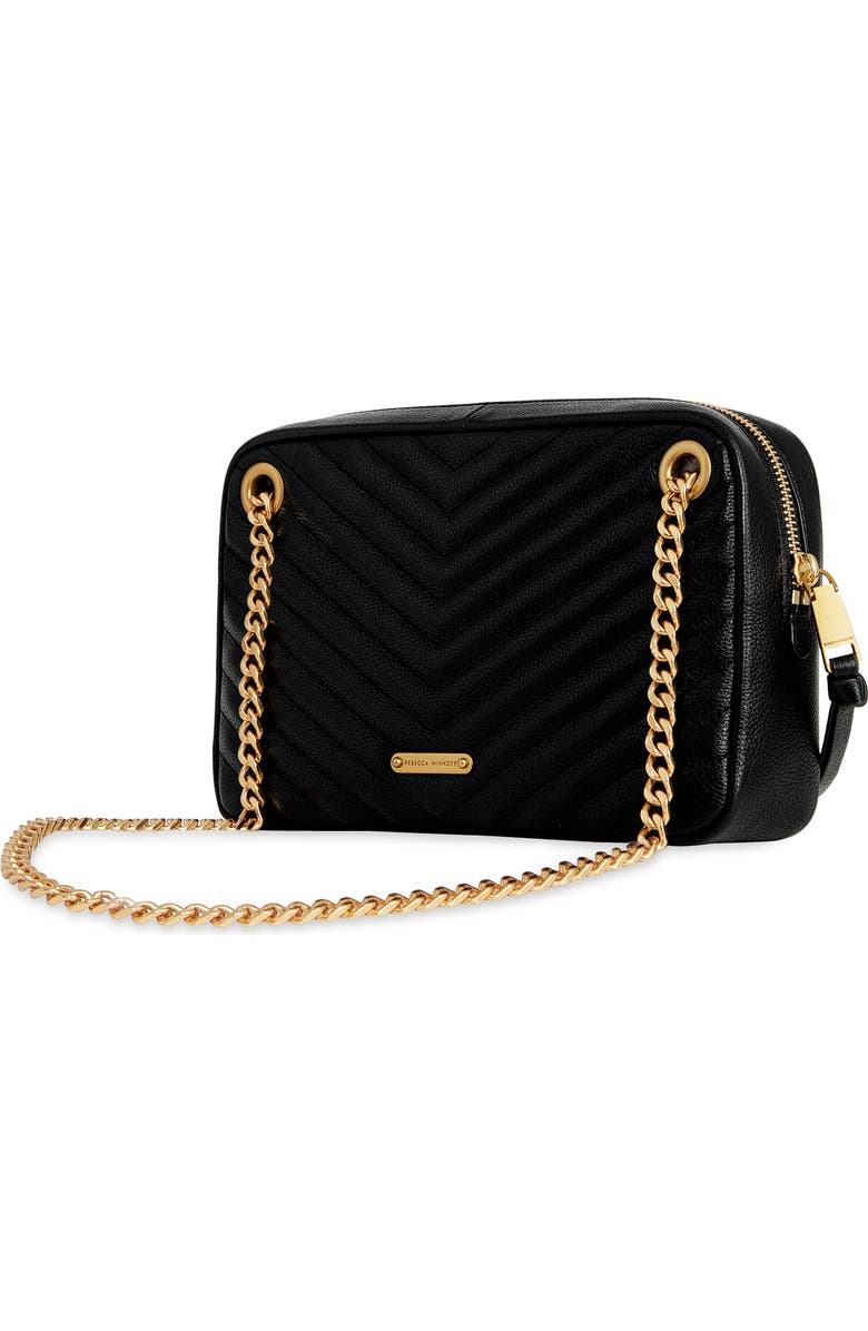 Rebecca Minkoff Edie Top Zip Shoulder Bag, Alternate, color,