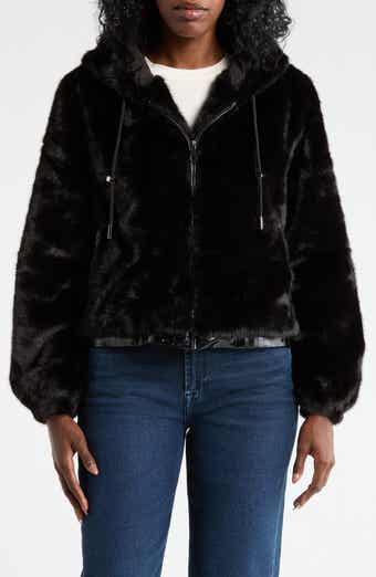 La Fiorentina Faux Fur Hoodie
