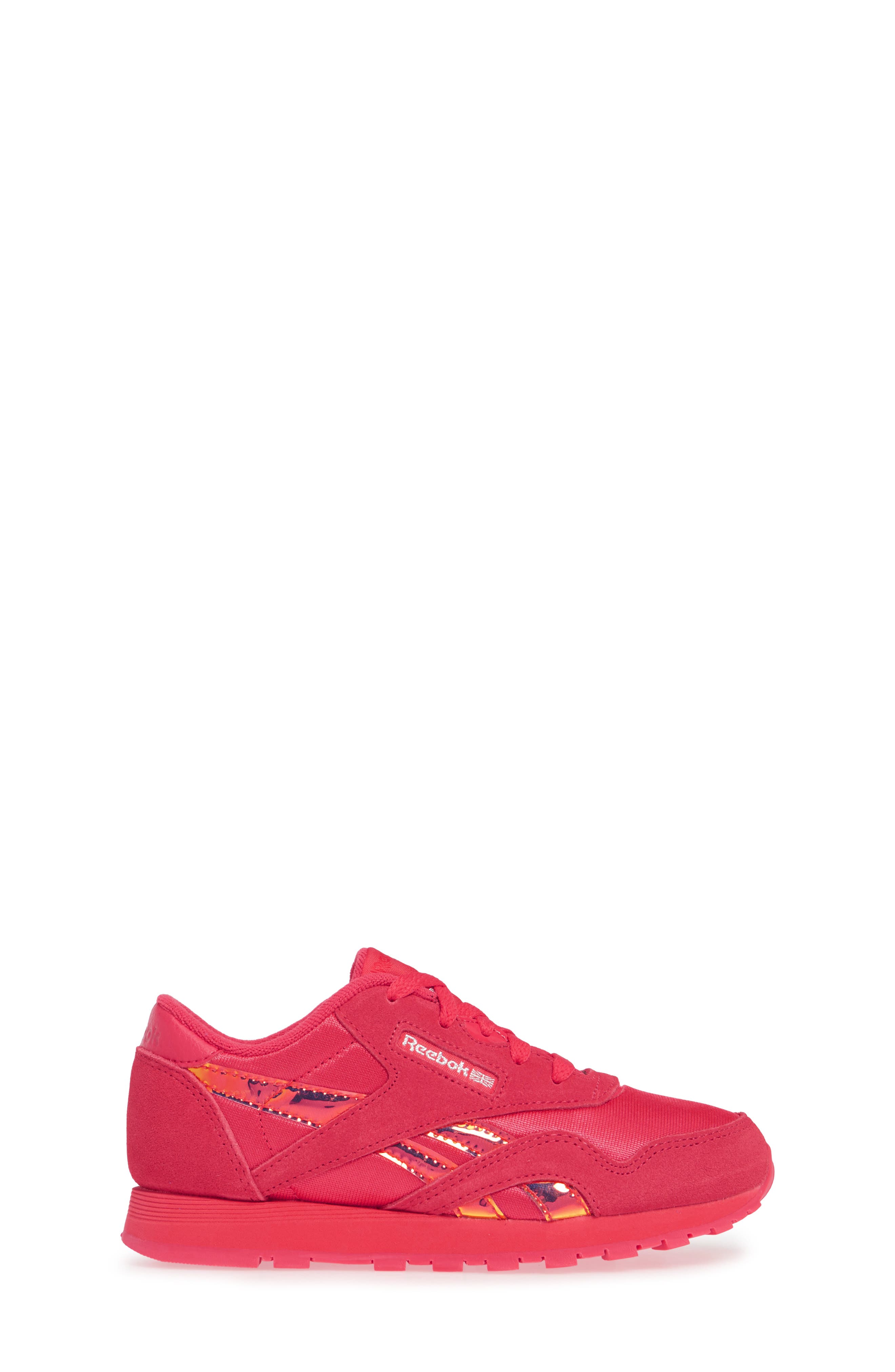 Reebok Classic Nylon Sneaker, Alternate, color, 