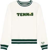 Ellsworth + Ivey Elle Women's Sweatshirt Tennis