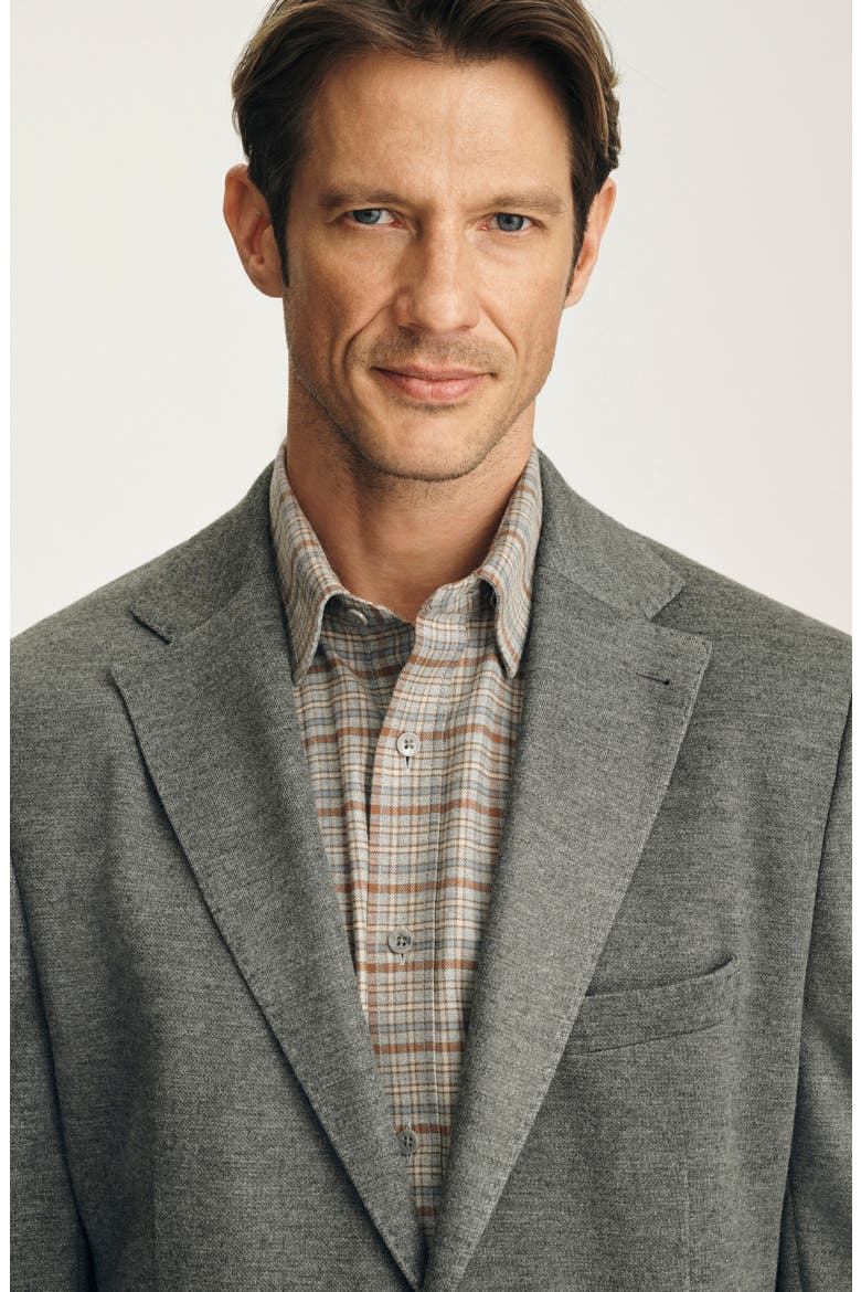 Matteo Interlock Sport Coat, Alternate, color, ANTHRACITE MELANGE