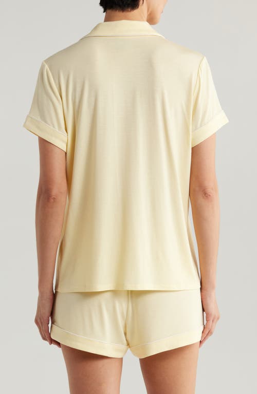 Nordstrom Moonlight Eco Short Pajamas In Yellow