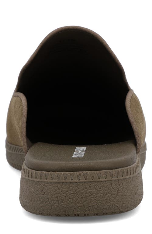 Mia Loafer Mule In Khaki