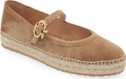 Gianvito Rossi Espadrille Mary Jane Ballet Flat