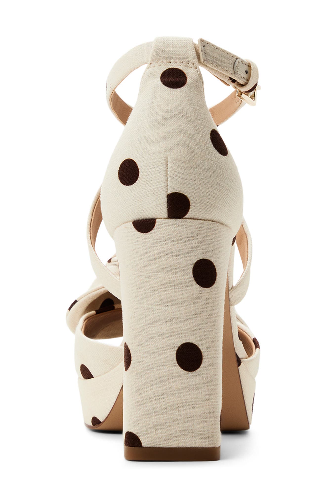 Ted Baker Maddy Rose Platform Sandal, Alternate, color, Ivory Primary - Multi