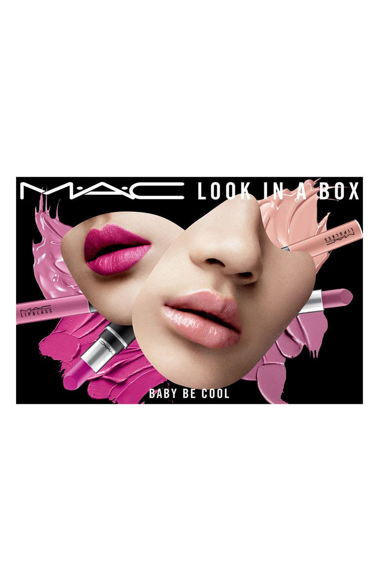 MAC Cosmetics MAC Look in a Box Baby Be Cool Mini Lip Kit, Alternate, color,
