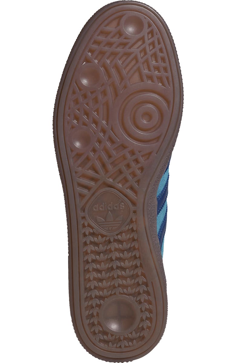 adidas Gender Inclusive Handball Spezial MIG Sneaker, Alternate, color, Tactile Steel/ Royal Blue/ Gum